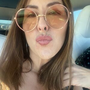 Lageos DITA rose gold frames